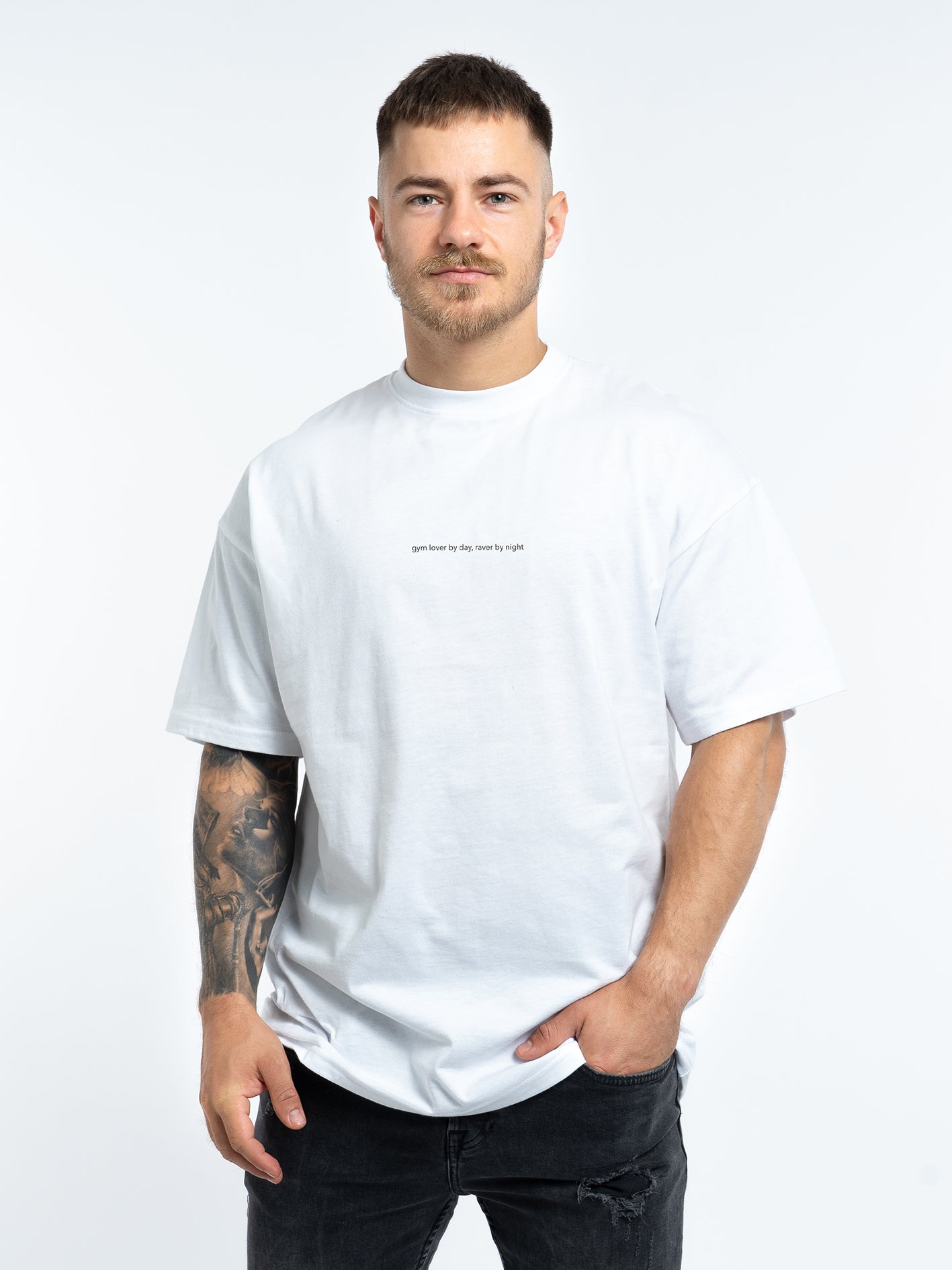 STMNT Oversized T-shirt | snow white