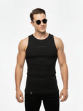 DARK CODE TANKTOP | frosted black