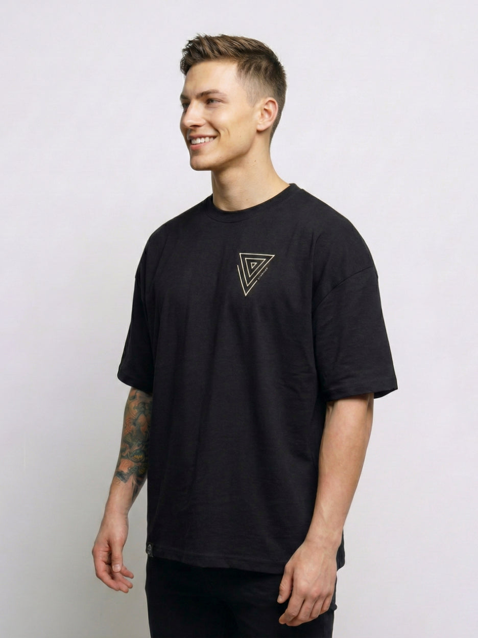 SHADOW DROP TEE | TRYNITY | frosted black