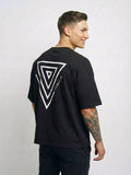 SHADOW DROP TEE | TRYNITY | frosted black