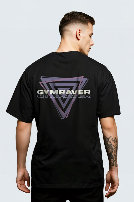 Organic Oversized T-Shirt 5.0 TRYNITY 2024  ▽ unisex △ | black