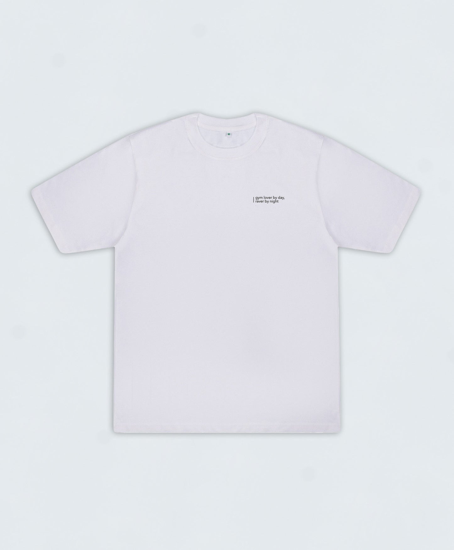 SMILE Oversized T-Shirt 4.0  ▽ unisex △ | white