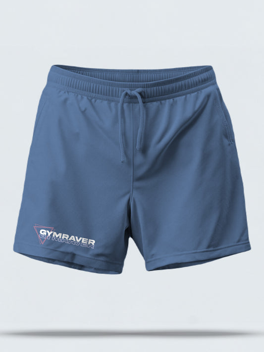Organic Sweatshorts TRYNITY 2024 | dusty indigo ▽ unisex △
