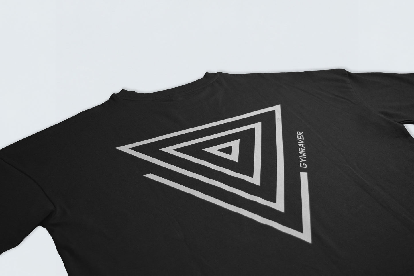 OVERSIZED T-SHIRT X.X [TRYNITY Edition] ▽ unisex △ | frosted black