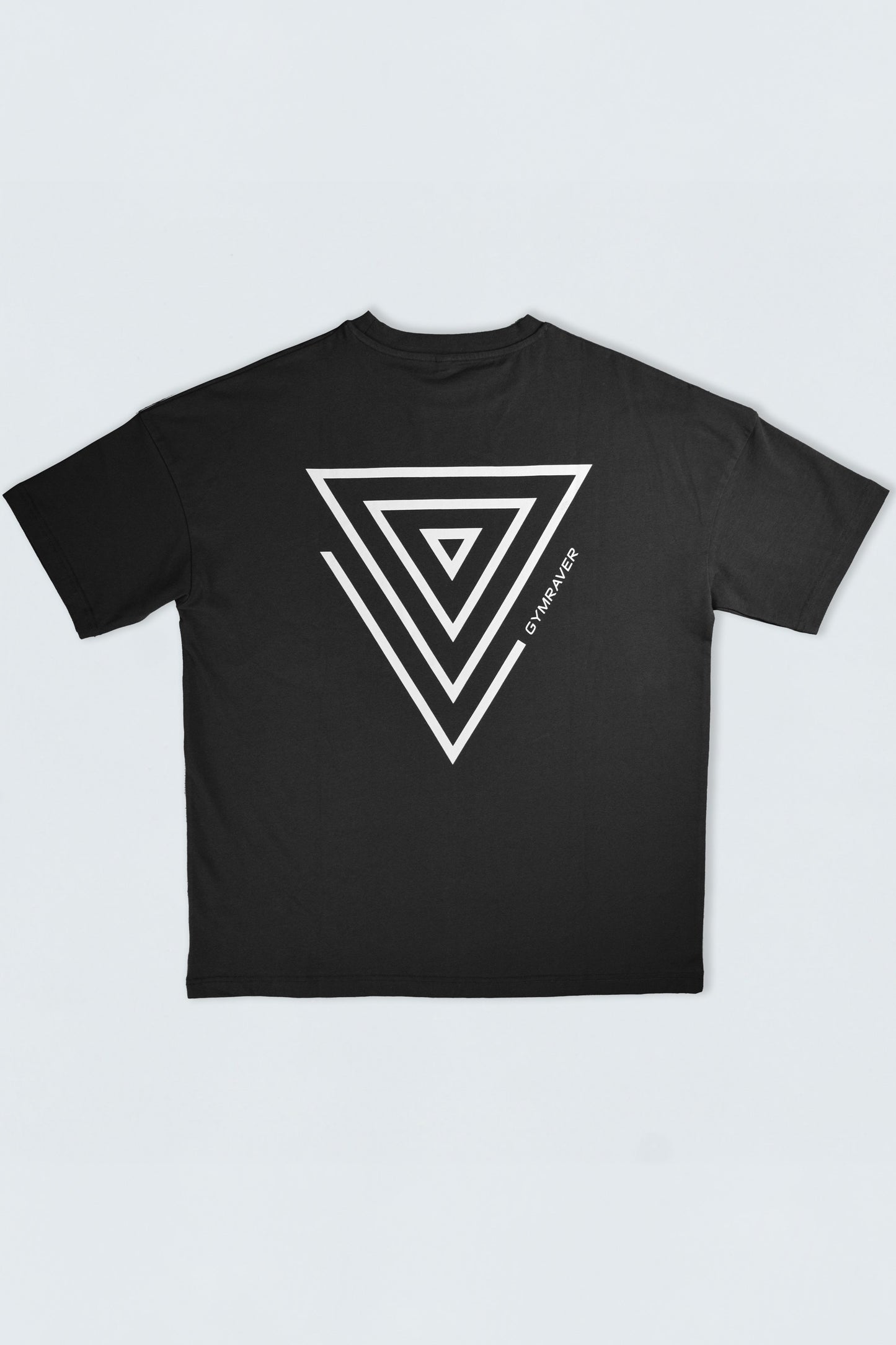 OVERSIZED T-SHIRT X.X [TRYNITY Edition] ▽ unisex △ | frosted black