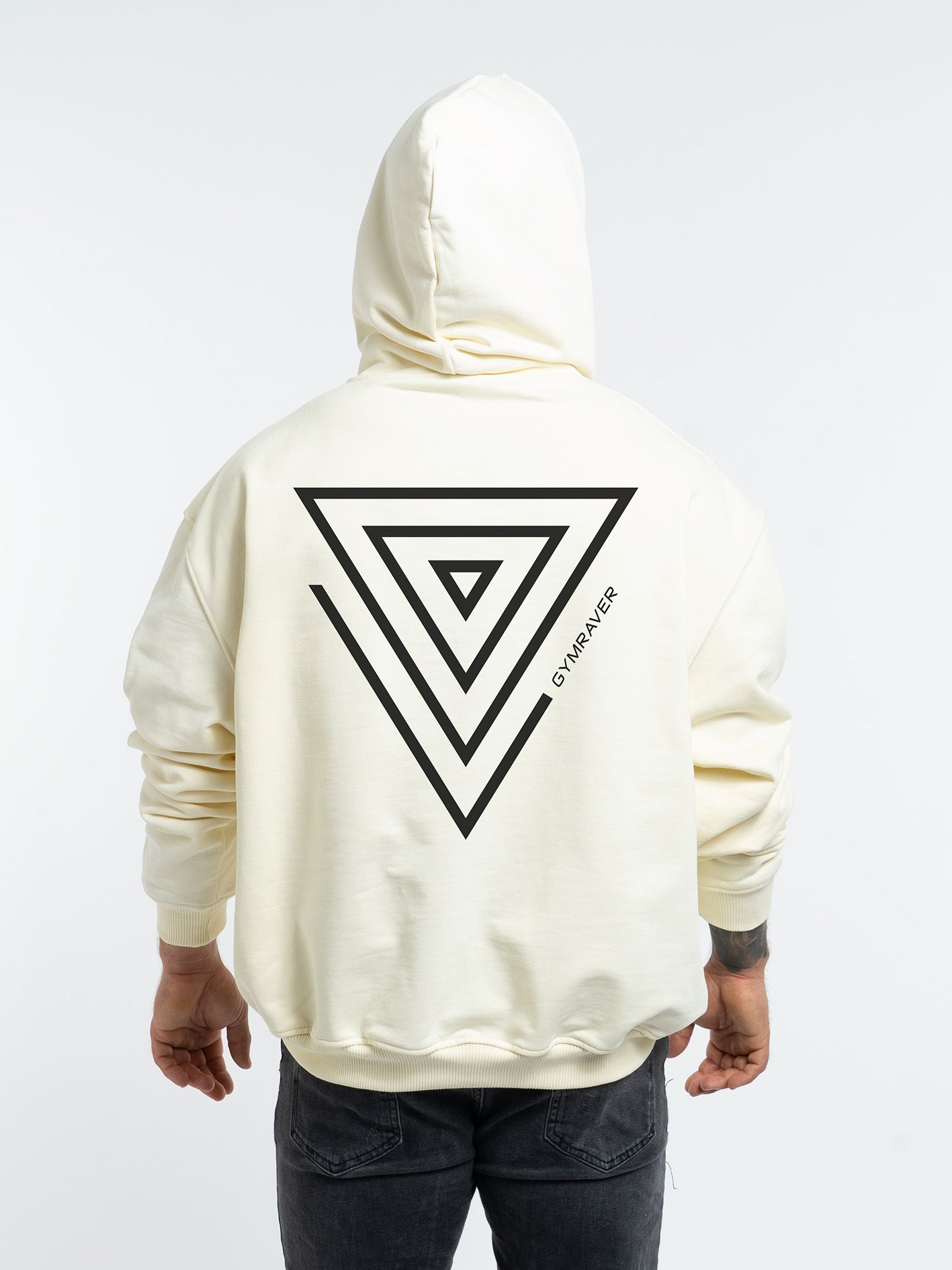 TRYNITY Oversized Hoodie | vanilla ice-cream