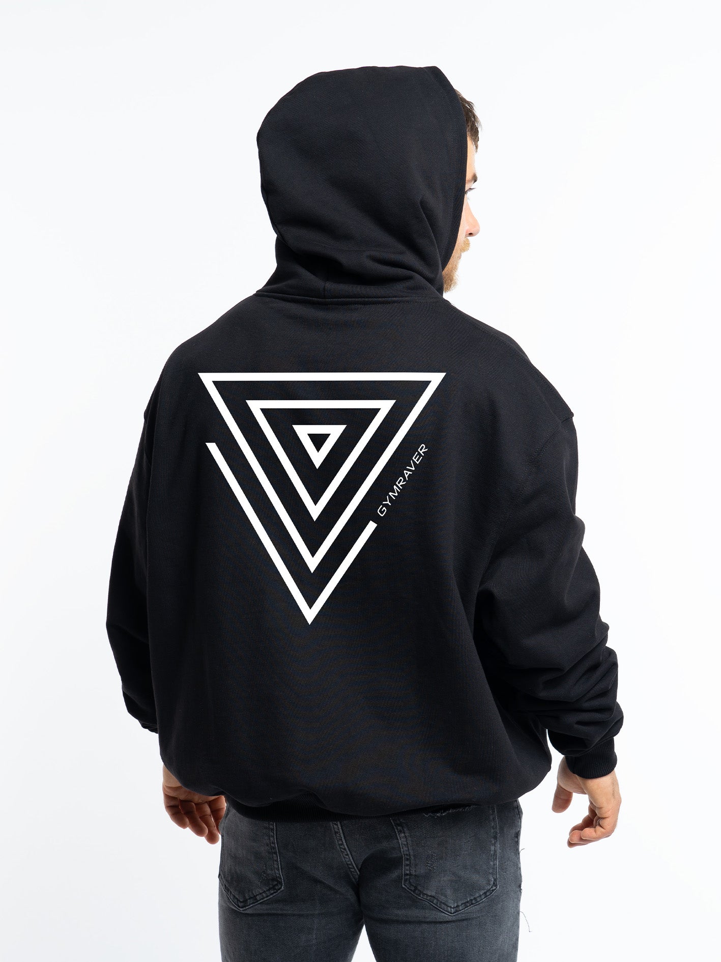 TRYNITY Oversized Hoodie | black