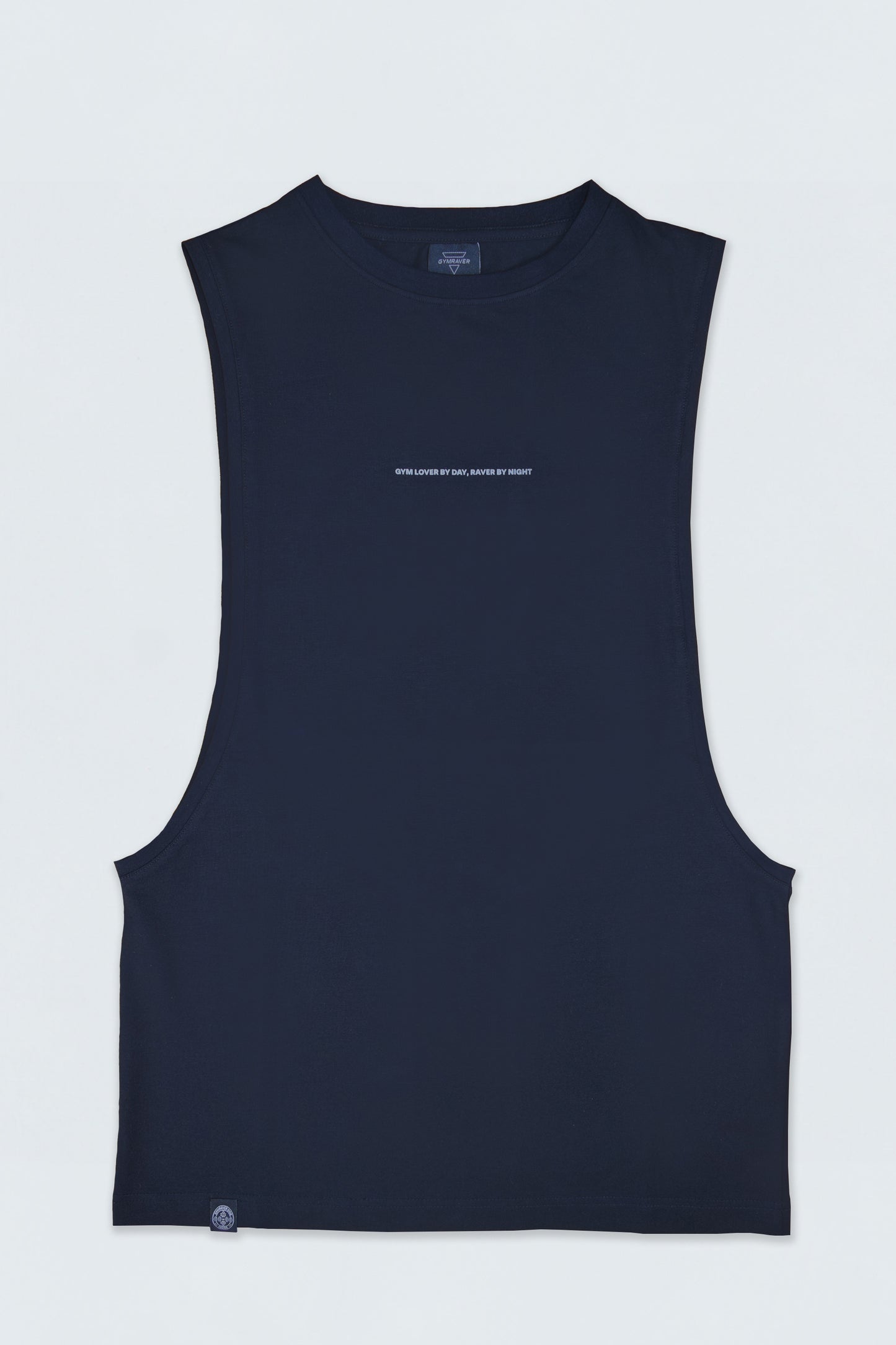 DEEP CUT OFF TANKTOP [ STMNT Edition ] | frosted black