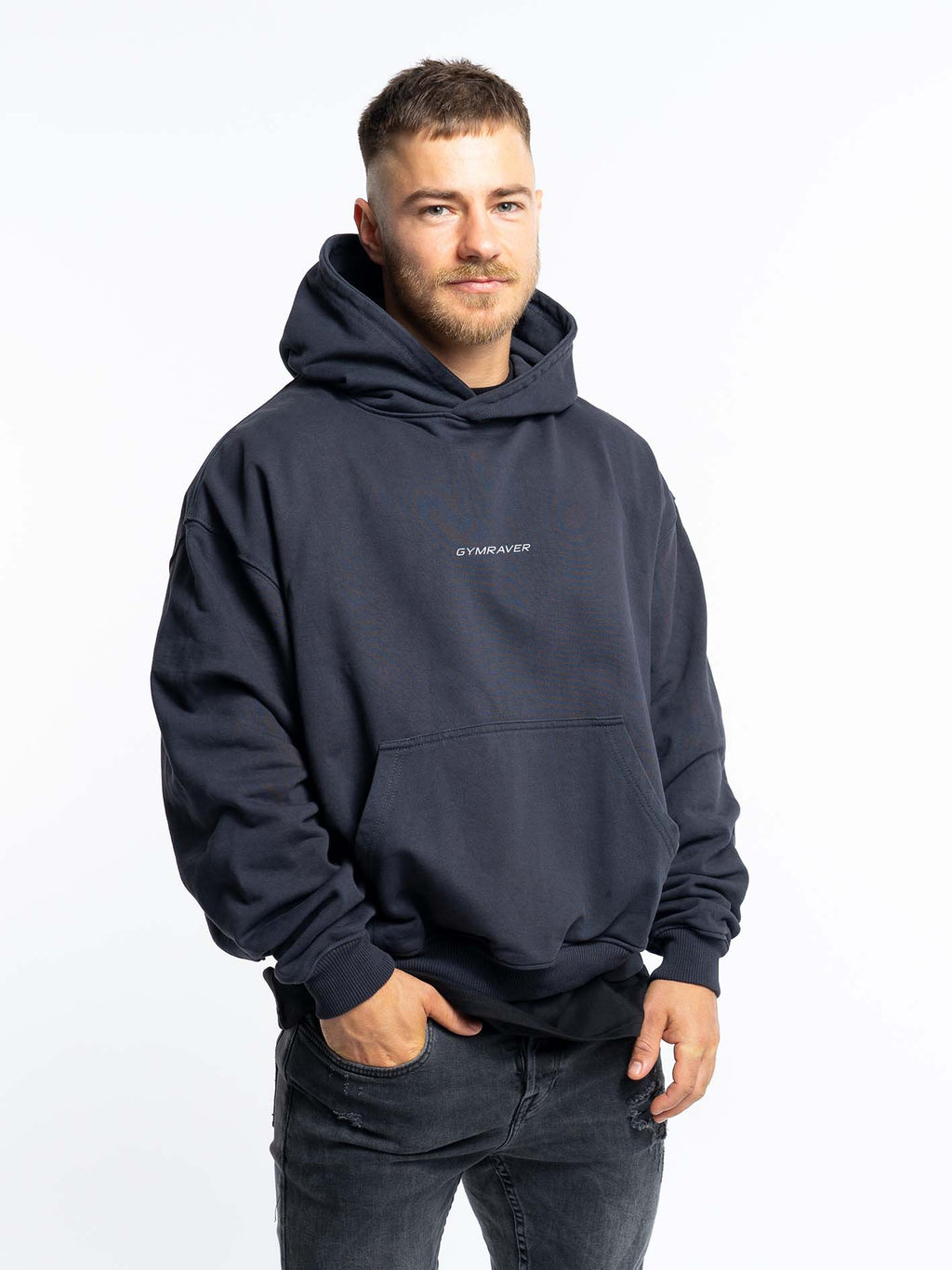 OVERSIZED HOODIE | dark anthrazit