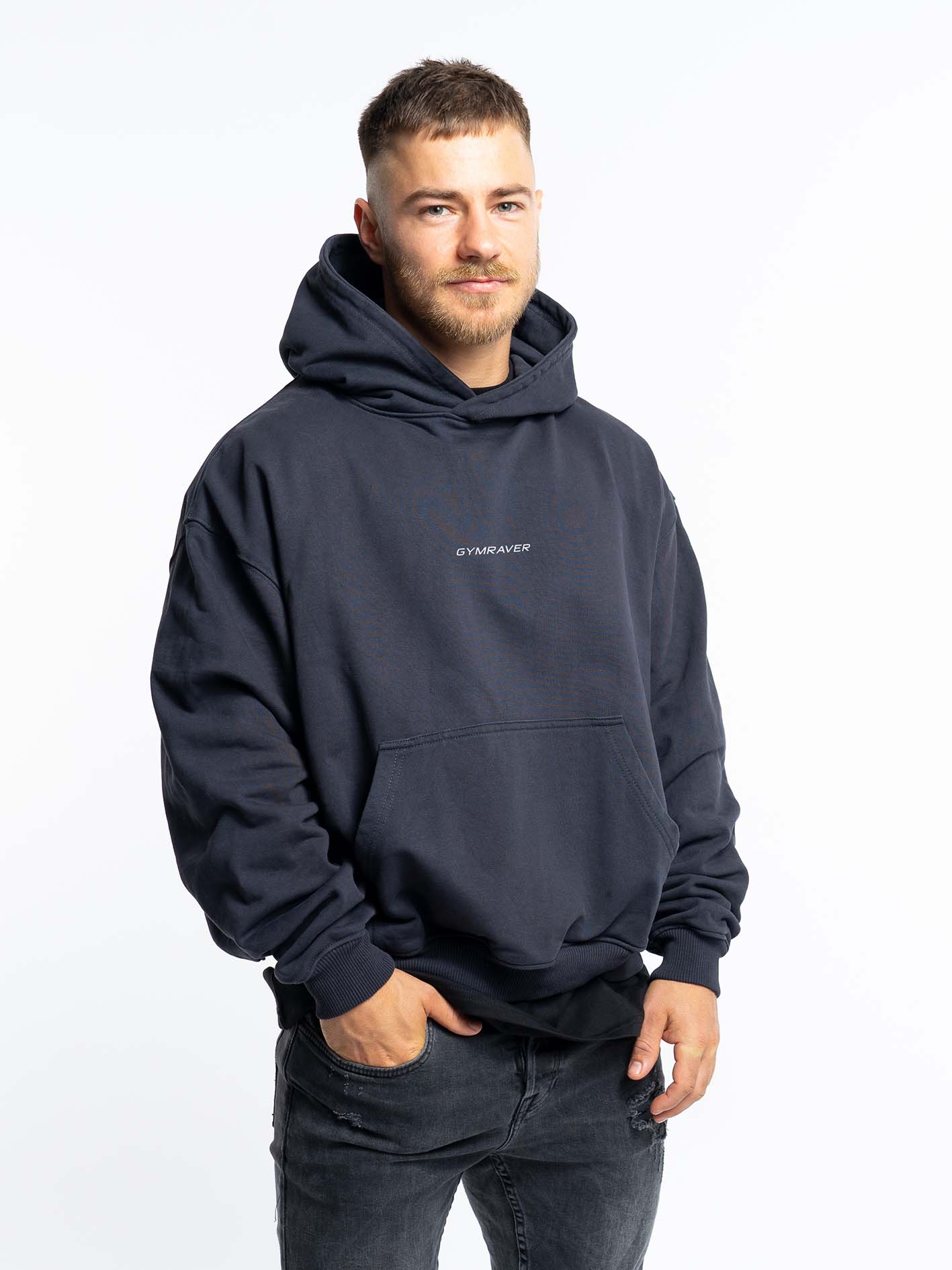 OVERSIZED HOODIE | dark anthrazit