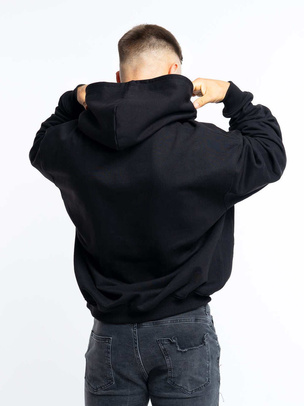 OVERSIZED HOODIE | schwarz